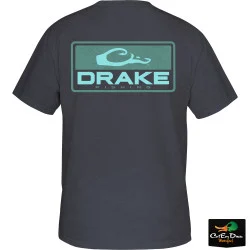 DRAKE PERFORMANCE FISHING - DPF TOPO LOGO TEE S/S