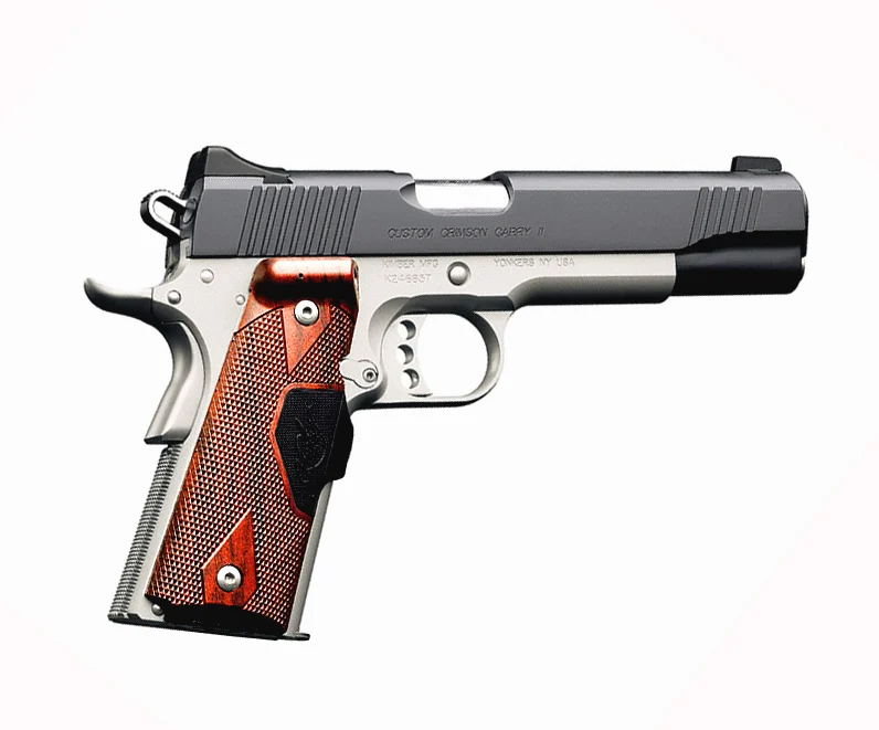 Kimber Custom Crimson Carry II .45ACP Crimson Trace Grips - GREEN