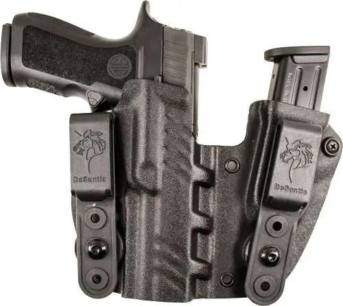 Desantis Gunhide 160KA8BZ0 Hidden TruthBlack Kydex IWB Sig P365,P365 SAS Right Hand