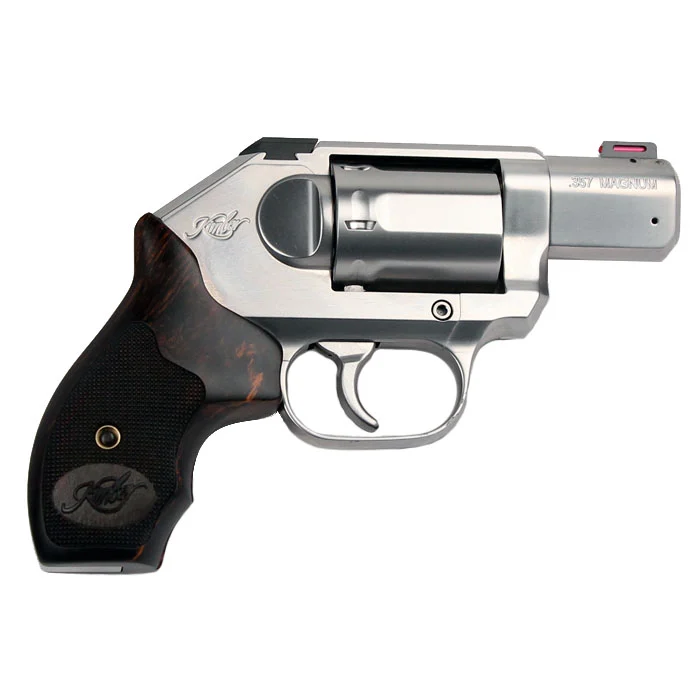 Kimber K6S Stainless Deluxe Carry Revolver .357 Magnum - Wood Grips