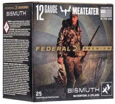 Federal PBIX1443 Premium Bismuth 12 Gauge 2.75" 1 1/4 oz 3 Shot 25 Bx/ 10 Cs