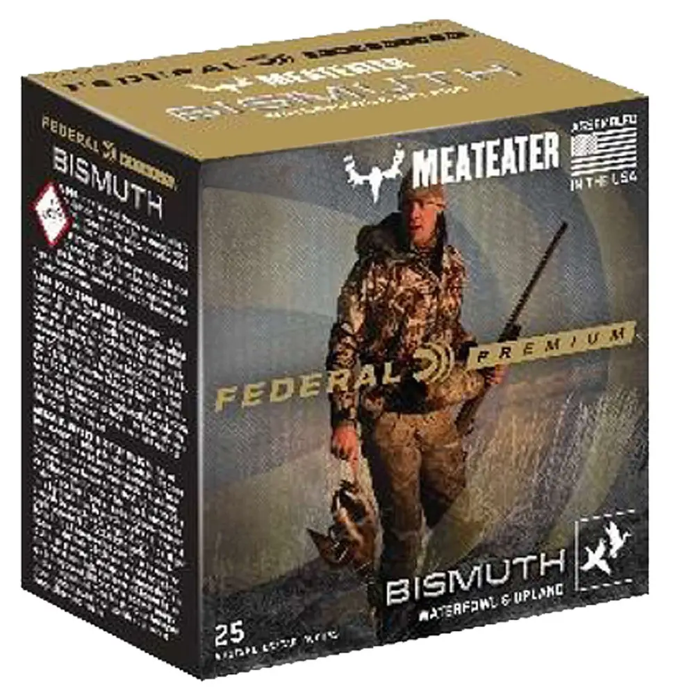 Federal PBIX2444 Premium Bismuth 20 Gauge 3" 1 1/8 oz 4 Shot 25 Bx/ 10 Cs