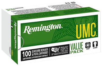 Remington .357 Mag UMC 125gr SJHP Ammo - 100 Rounds