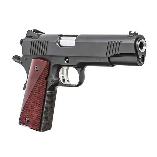 Fusion Firearms 1911REACTION10 Freedom 10MM AUTO 8+1 Pistol: Black Oxide, Cocobolo Grip, Precision CNC Machined