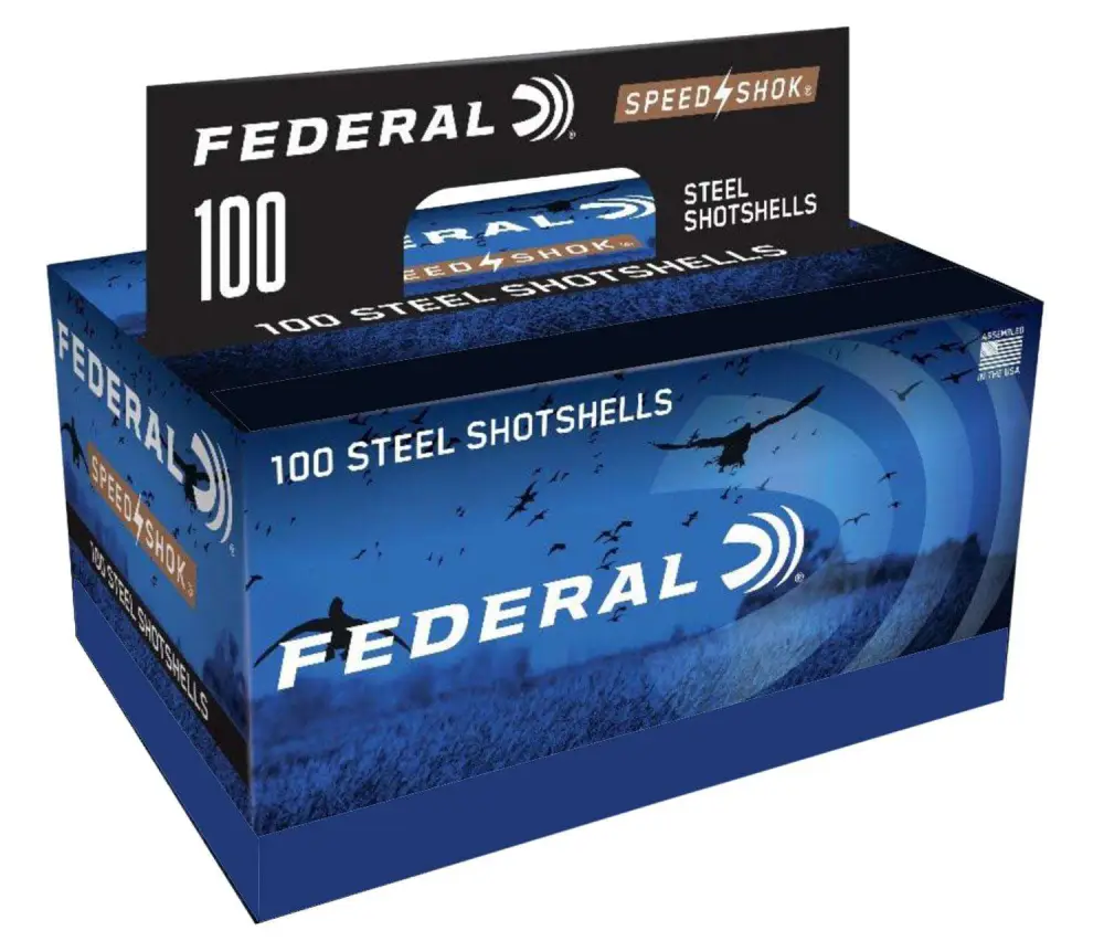 Federal WF142100BB Speed-Shok12 Gauge 3" 1 1/4 oz BB Shot 100 Bx/ 2 Cs