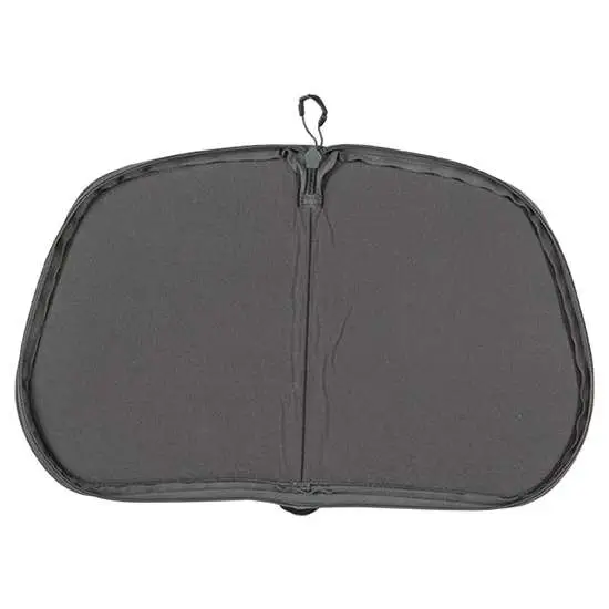 Girls With Guns 908 Foil Gun Case 8" Heather Gray w/Gold Foil Handgun