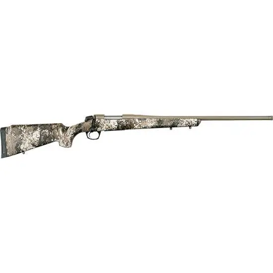 CVA CR3908C Cascade .22-250 Rem 4+1 Rifle: Flat Dark Earth Cerakote, Adjustable Stock, Threaded Muzzle