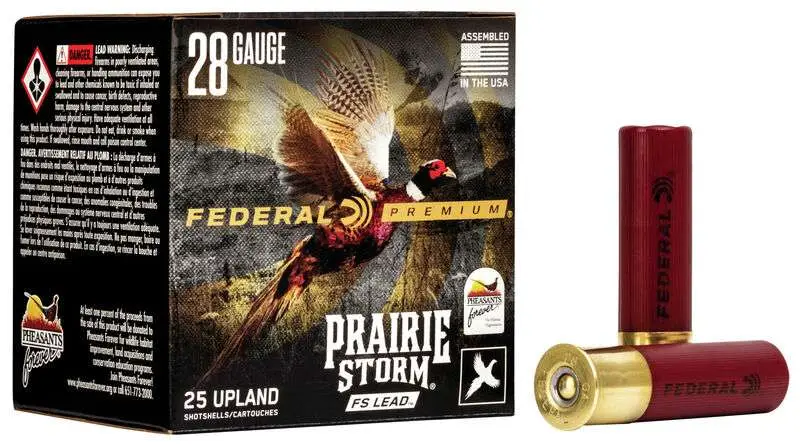 Federal PFX289FS6 Prairie Storm28 Gauge 2.75" 1 oz 6 Shot 25 Bx/ 10 Cs