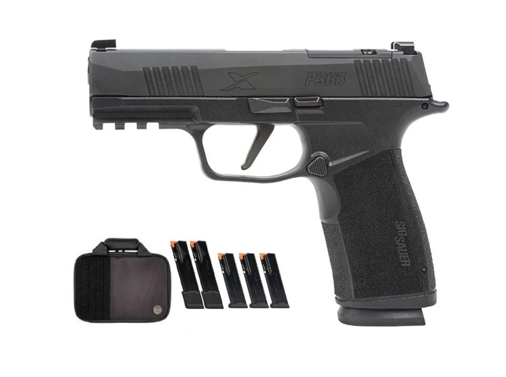 Sig Sauer P365 X Macro TACPRO 9mm, Night Sights, Savior Bag