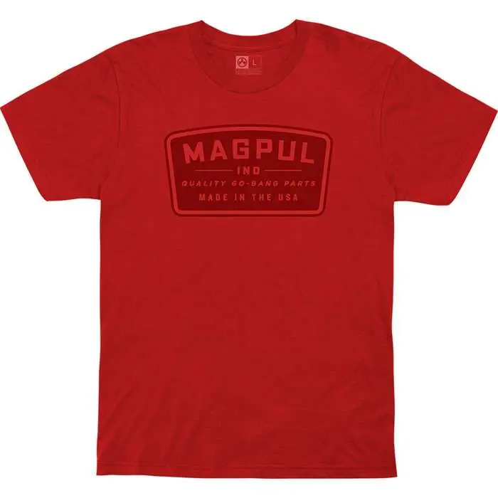 Magpul MAG1111-610-2X Go Bang PartsRed 2XL Short Sleeve