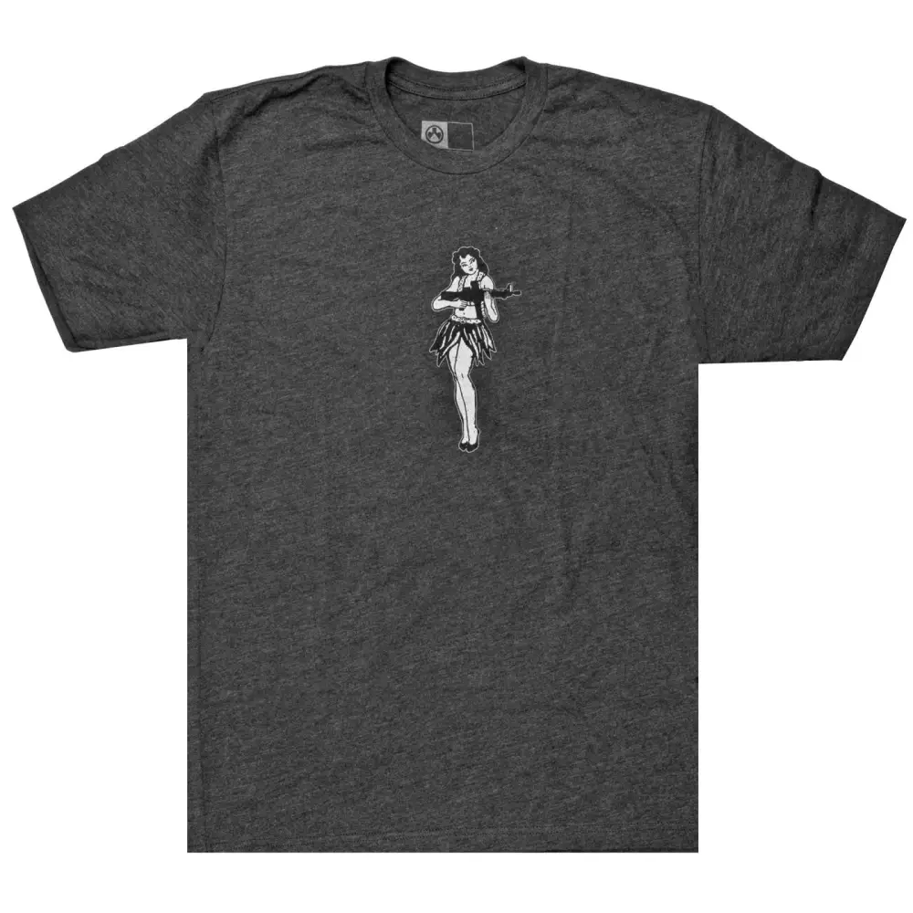 Magpul MAG1117-011-2X Hula GirlCharcoal Gray 2XL Short Sleeve