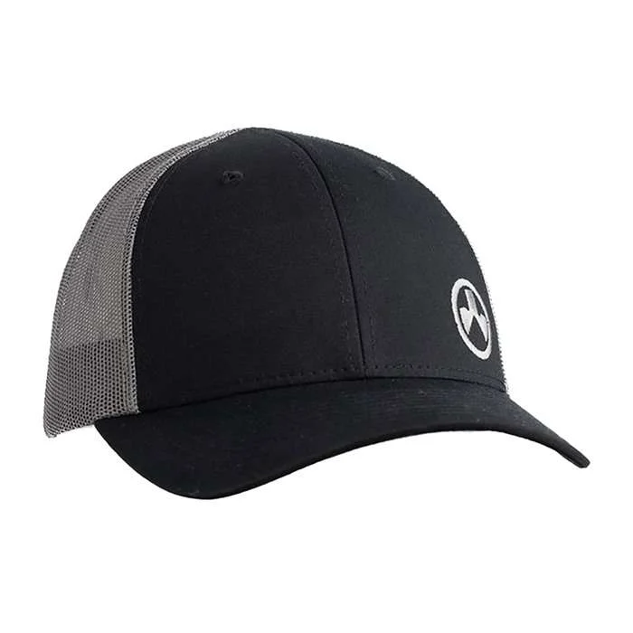 Magpul MAG1106-002 Icon Trucker Hat M/L Black Front w/Charcoal Gray Mesh Back