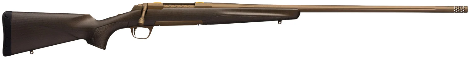 Browning 35443297 X-Bolt Pro Long Range .300 PRC 3+1 Bolt Action Rifle, Burnt Bronze Cerakote, Fixed Textured Stock