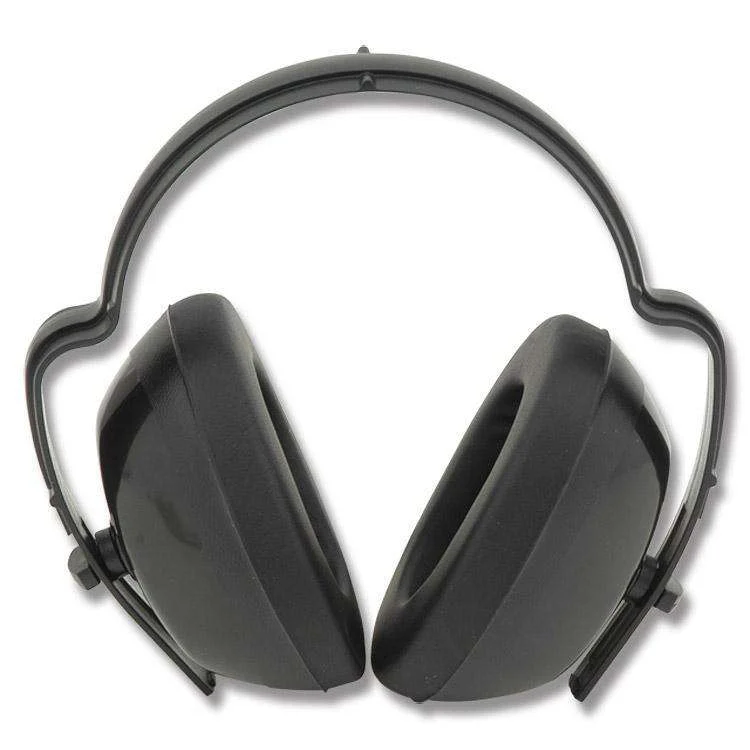 Allen 2284 Standard Hearing Protection Foam 23 dB Over the Head Gunmetal Ear Cups w/Black Band