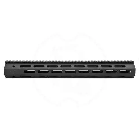 Troy Ind SRAIML115BT00 Battle Rail M-LOK AR-15 Black Hardcoat Anodized Aluminum 15"