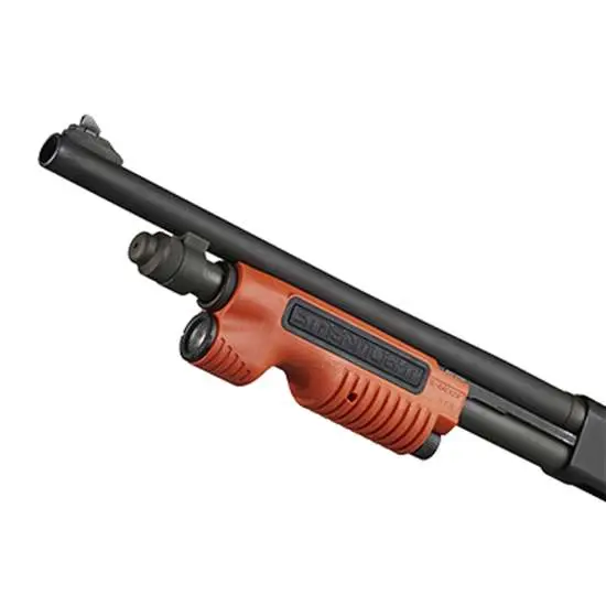Streamlight 69610 TL-Racker Mossberg 500/590 White 1000 Lumens CR123A Lithium Battery Orange Nylon