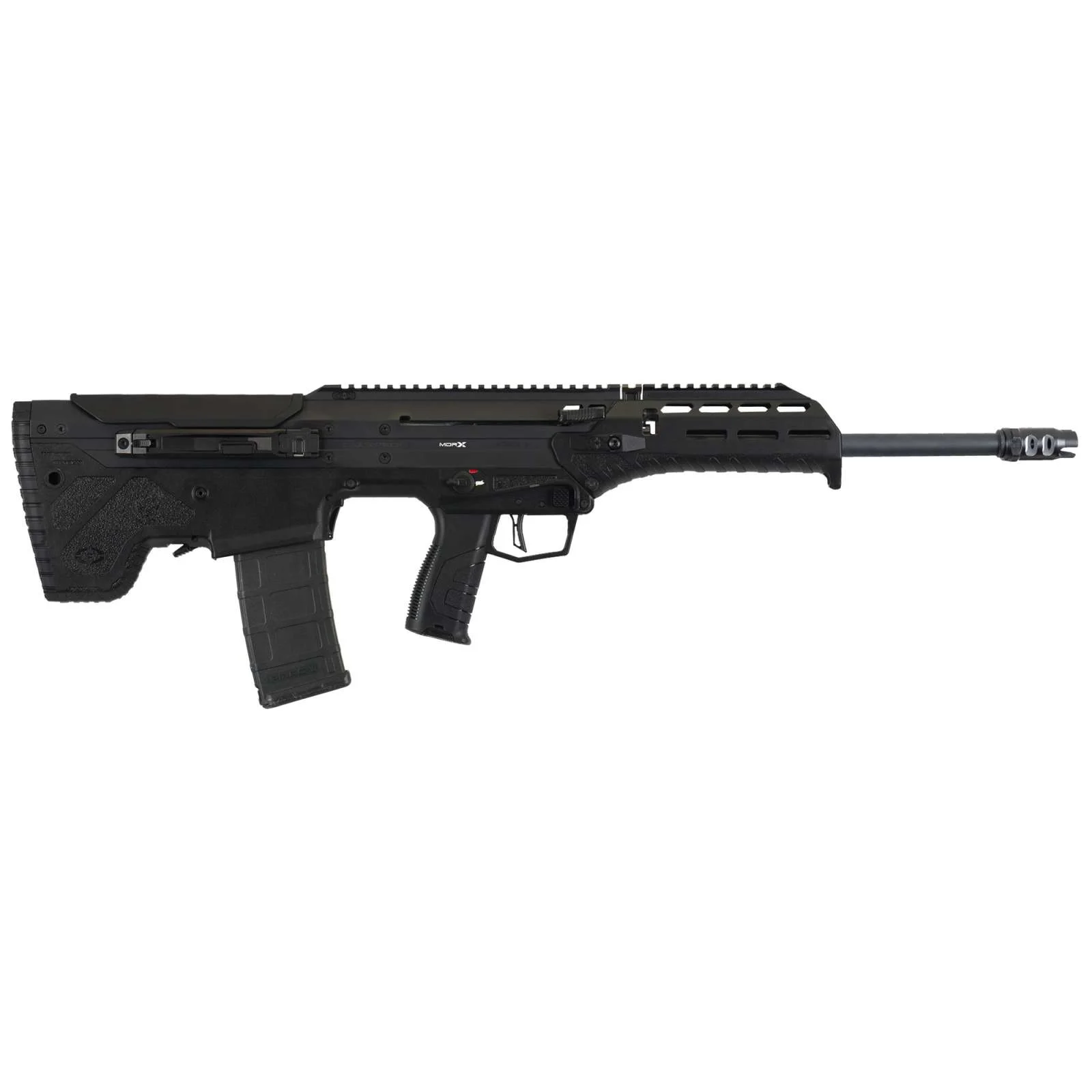 Desert Tech DTMDRXSBBCBBFE MDRX 6.5 Creedmoor 20+1 Bullpup Semi-Auto, Black, Ambidextrous Design, Flash Suppressor