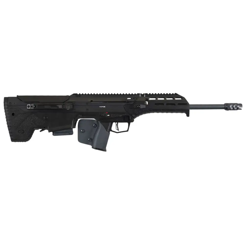 Desert Tech DTMDRXSBBBBAFEC MDRX Semi-Auto 5.56 10+1 Bullpup Rifle: Black, Fixed Stock, Shark Fin Grip