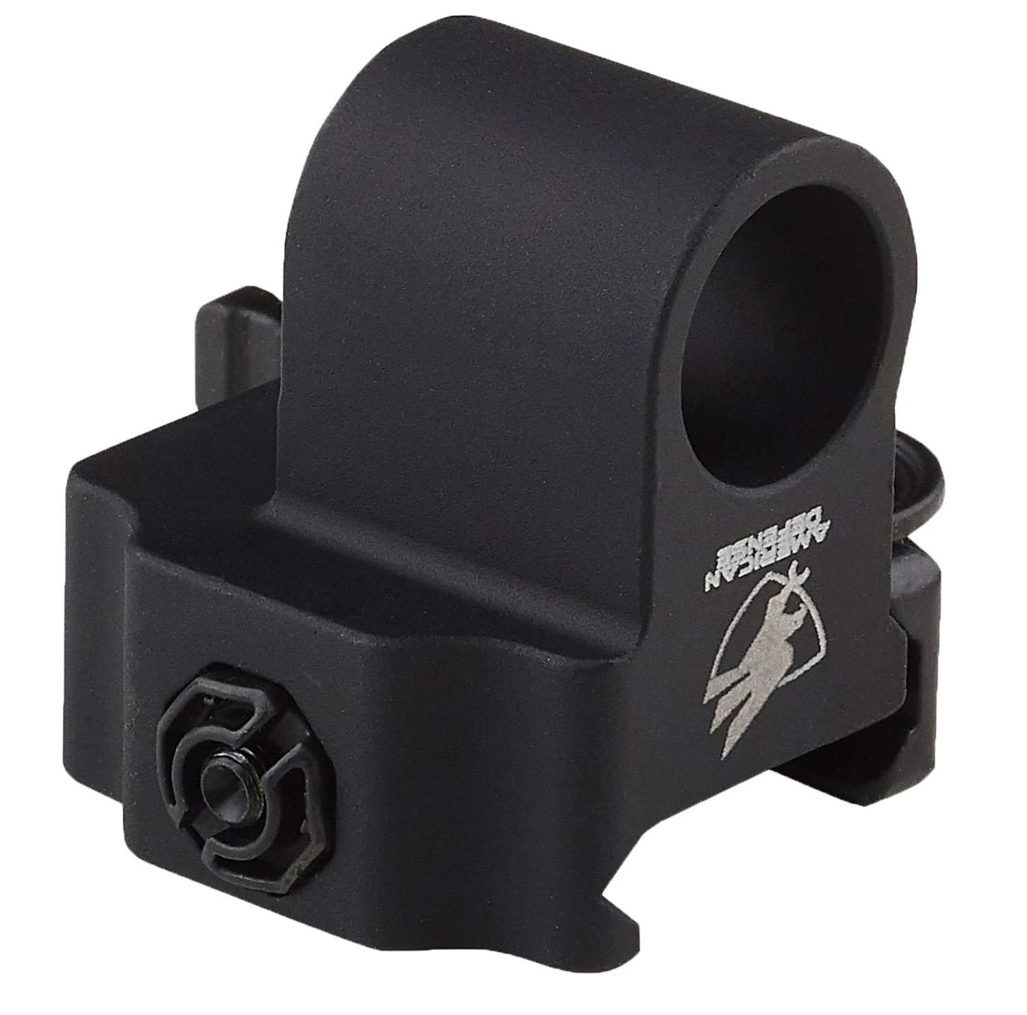 AMERICAN DEFENSE MFG ADBPP2TL Harris Swivel Bipod Mount Black Anodized 6061-T6 Aluminum