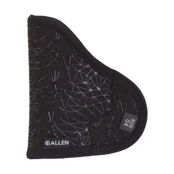 Allen 44902 SpiderwebHandgun Case Black Nylon Pocket 2-3" Revolver Ambidextrous