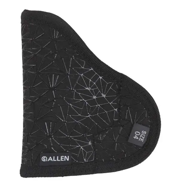 Allen 44911 SpiderwebHandgun Case Black Nylon Pocket Ruger LC9, Compact 9mm Ambidextrous Hand