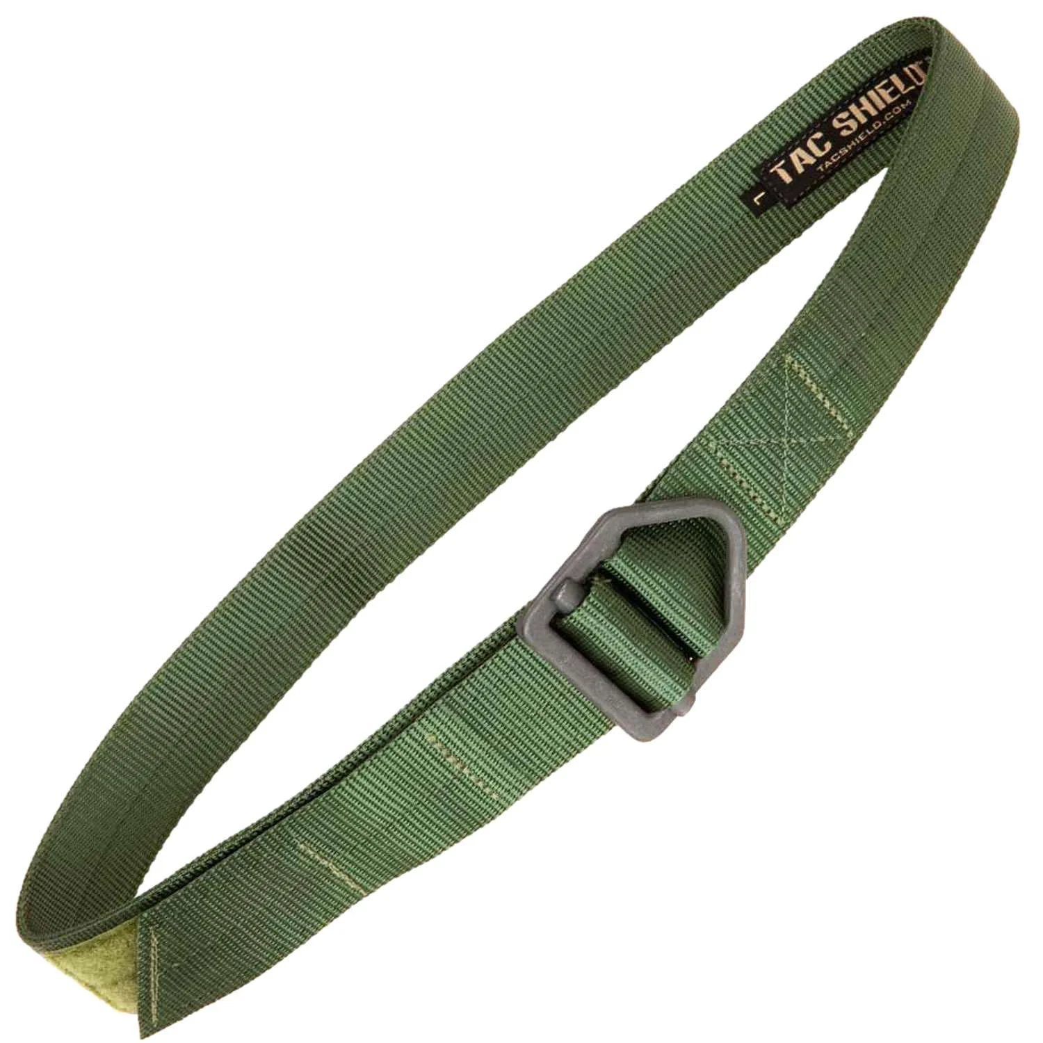 TACSHIELD (MILITARY PROD) T32XLOD Tactical Riggers Belt 38"-42" Double Wall Webbing OD Green Large 1.75" Wide