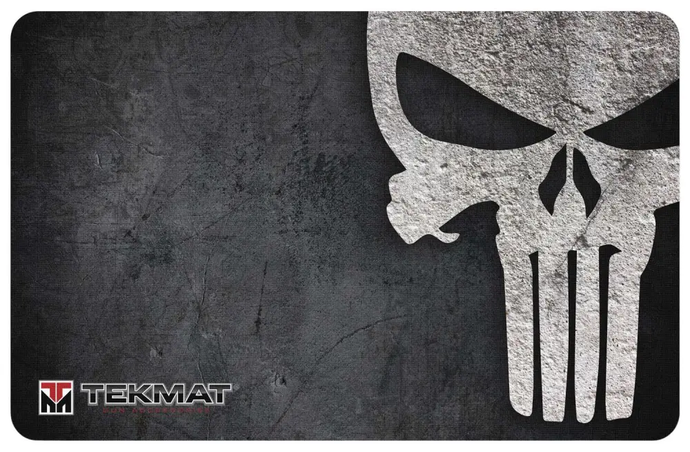 TekMat TEKR42PUNISHER Door MatPunisher Skull 25" x 42"