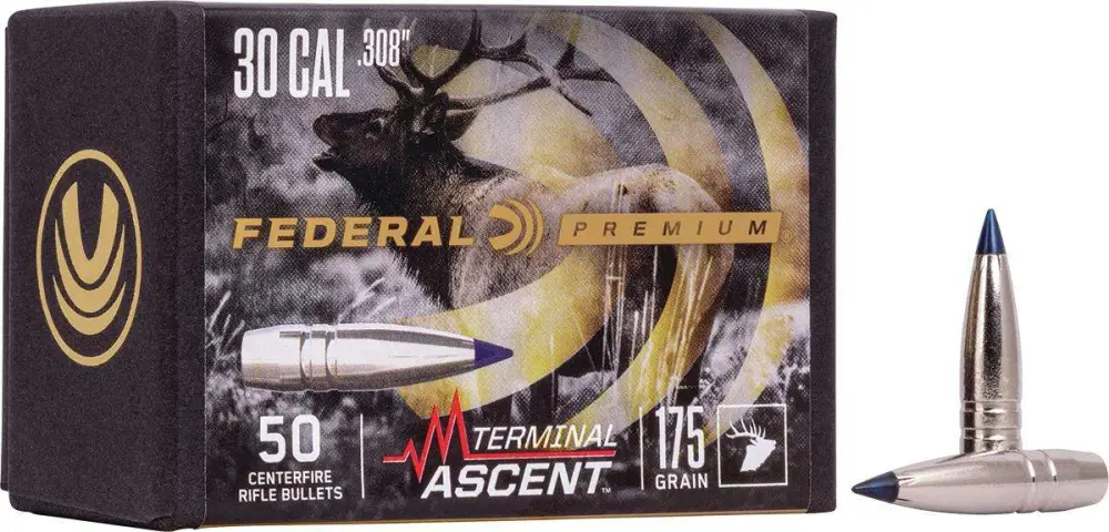 Federal PB308TA1 Terminal Ascent30 Cal .308 175 gr Terminal Ascent 50 Per Box