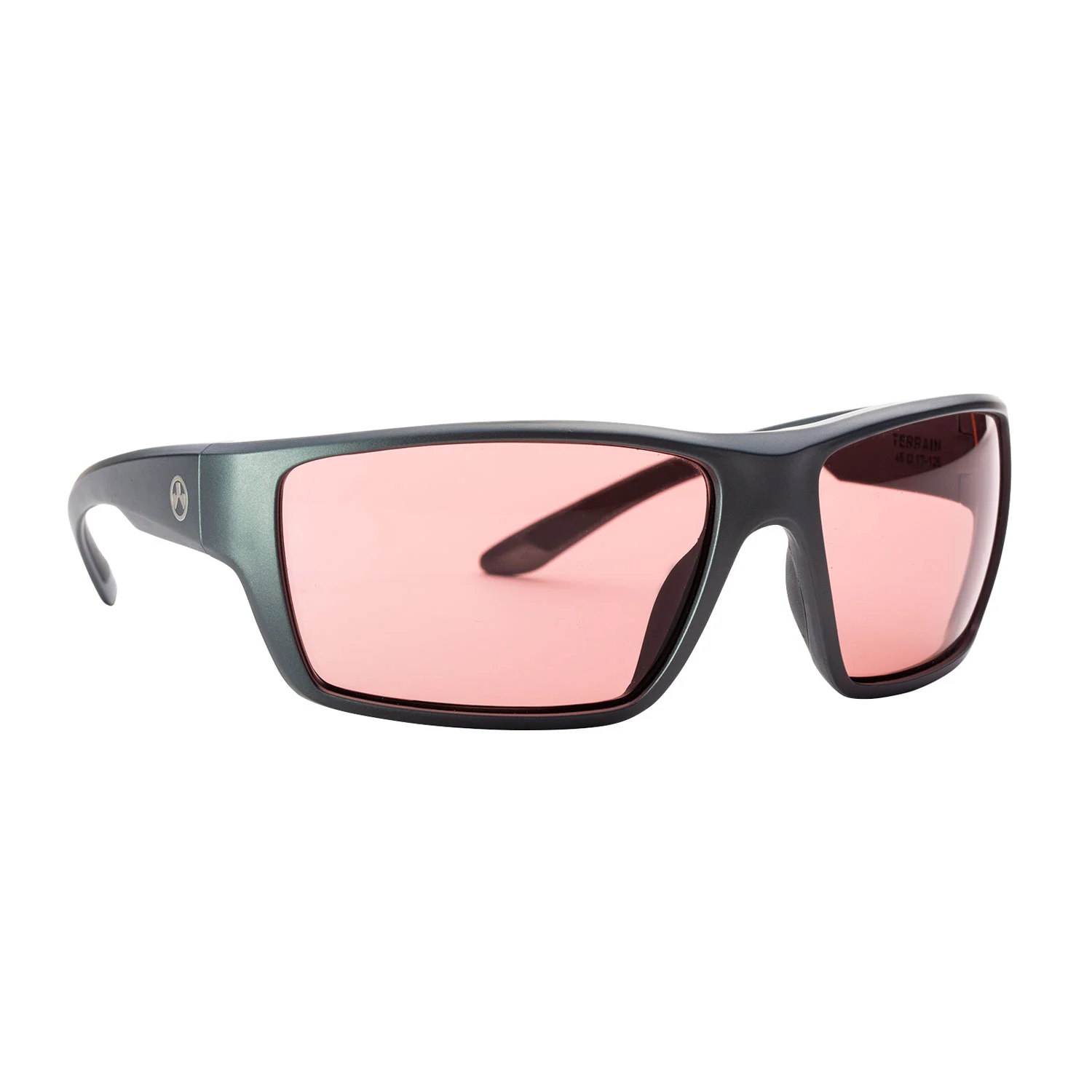 Magpul MAG1146-0-020-3000 Terrain Eyewear Polycarbonate Rose Lens w/Gray Frame