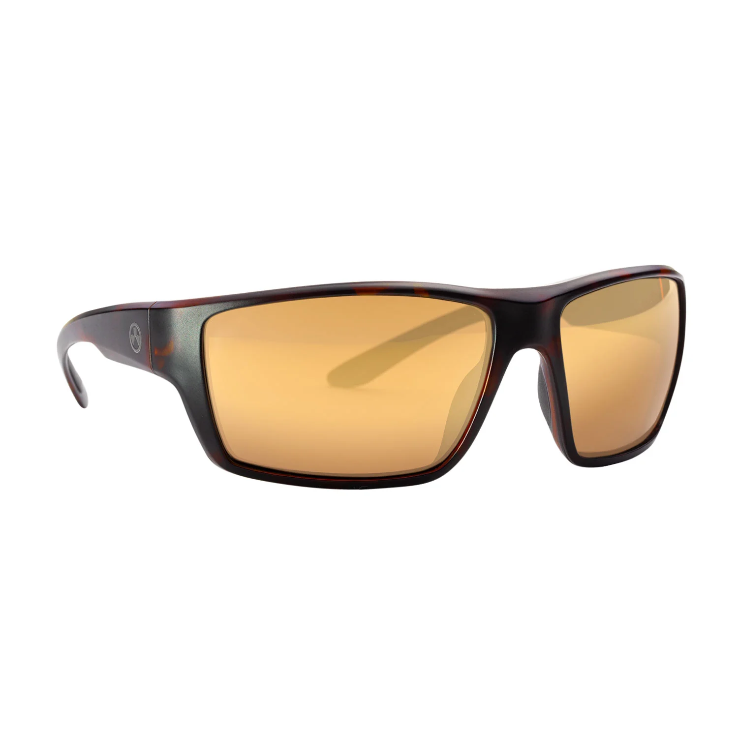 Magpul MAG1146-1-204-2030 Terrain Eyewear Polycarbonate Bronze w/Gold Mirror Lens w/Tortoise Frame