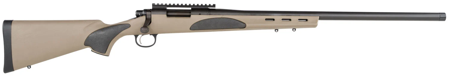Remington 85456 700 ADL Tactical 6.5 Creedmoor 24" 4+1 Bolt Rifle: Matte Blued, Textured Stock, Heavy Barrel
