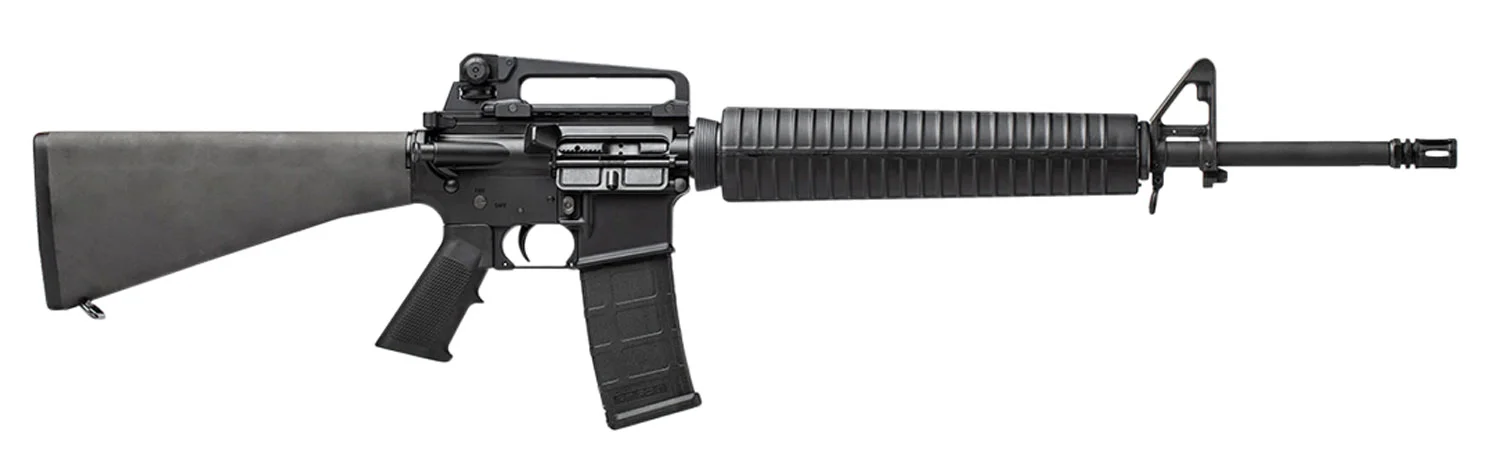 Stag Arms 15001001 Stag 15 Retro 5.56 Rifle 20+1 A2 Stock, Black Anodized Finish