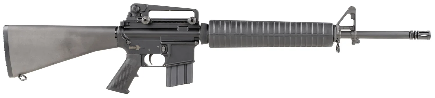 Stag Arms 15011001 Stag 15 Retro 5.56 20rd Rifle: A2 Fixed Stock, Black Finish, Mil-Spec Features
