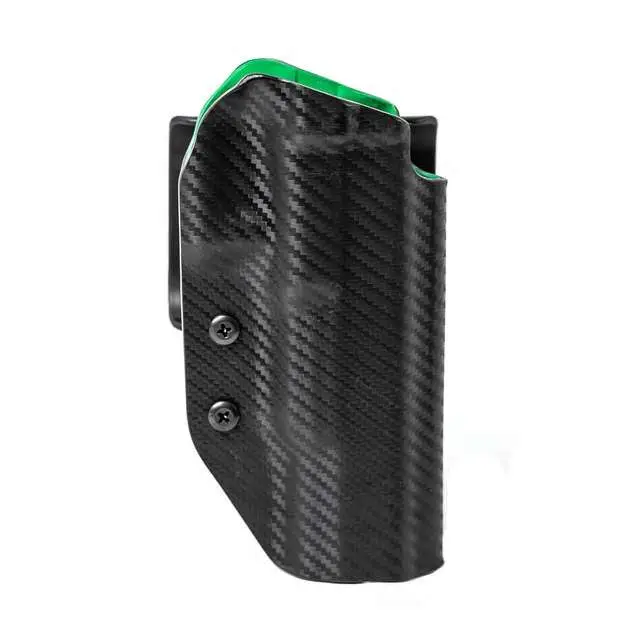 Uncle Mikes 54RNC15BGL Range/CompetitionBlack/Green OWB Glock 17/22/34/35 Left Hand