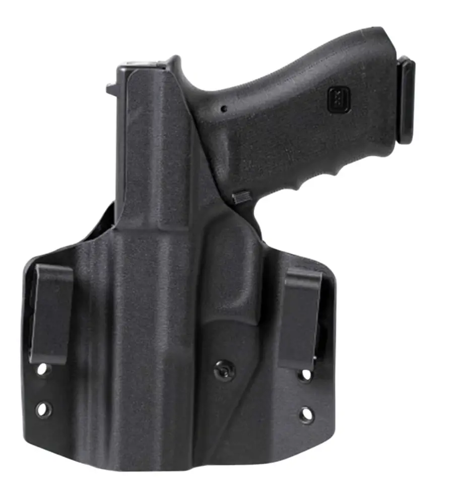Uncle Mikes 54CCW49BGL CCWBlack OWB Ruger LCR/EC9 Left Hand