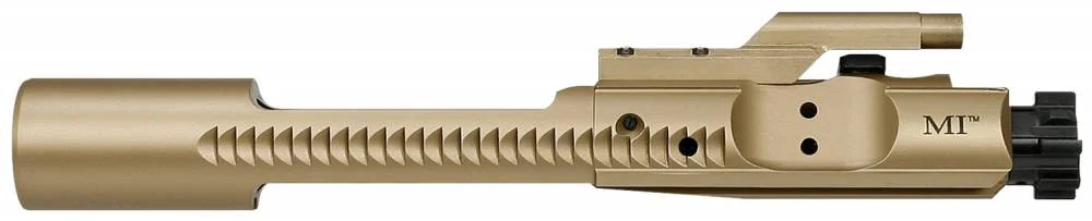 Midwest Industries MIBCGTIN Bolt Carrier Assembly5.56x45mm NATO Titanium Nitride 4140 Steel AR-15, M16
