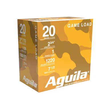 Aguila 1CHB2007 20 Gauge #7.5 1220 FPS.