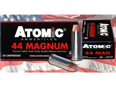 Atomic .44 Mag 240gr BMHP Ammo