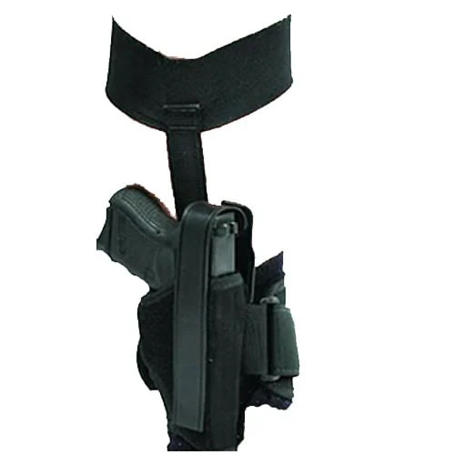 Blackhawk 40AH10BKR Ankle Holster Right Hand Size 10 - Small Autos .22-.25 Cal
