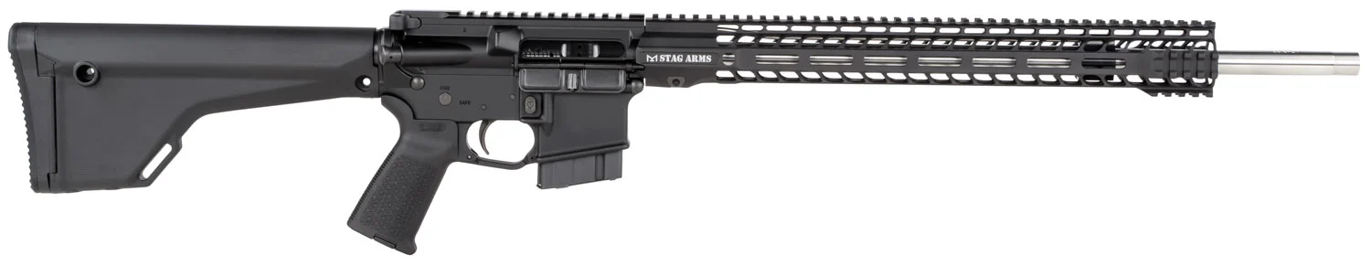 Stag Arms 15000801 Stag 15 Super Varminter 6.8 SPC 10+1 Semi-Auto, 20.77" Barrel, Fixed Magpul Stock