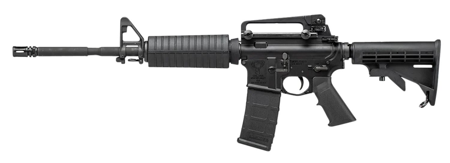 Stag Arms 15011101 Stag 15 M4 5.56 NATO 16" 30+1 Rifle: Black, 6 Position Stock, Left Hand, Semi-Auto