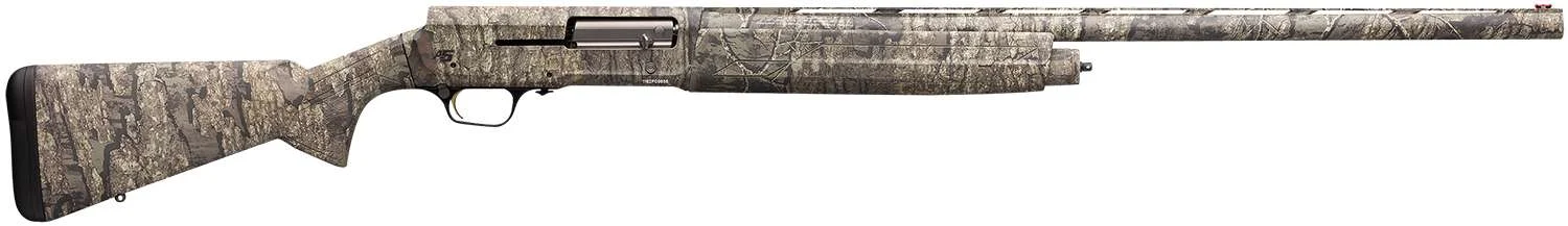 Browning 118882006 A5 12 GA 24" 4+1 Semi-Auto Shotgun, Realtree Timber, Kinematic Drive, Fiber Optic Sight