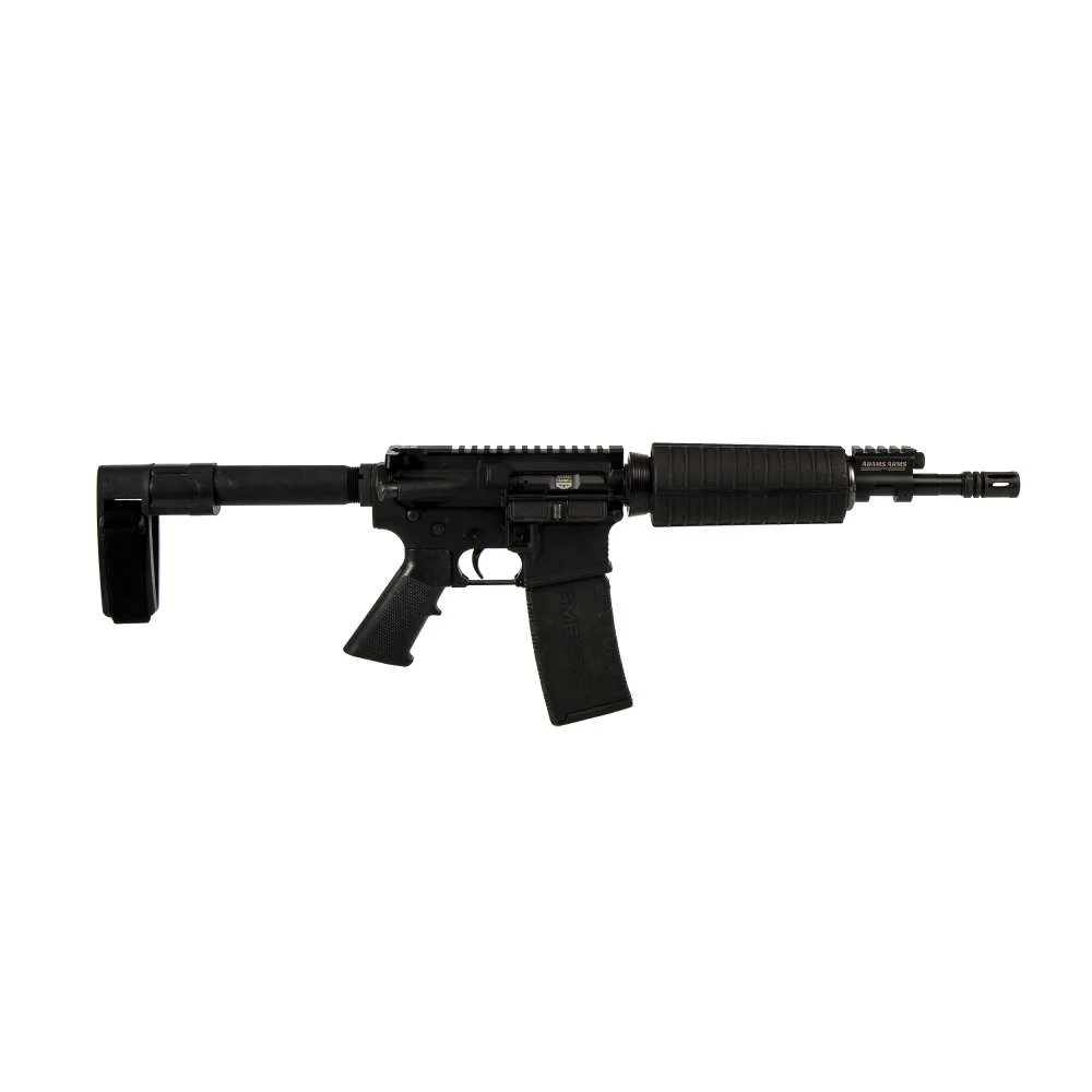 Adams Arms FGAA00427 P2 Pistol 5.56 NATO 30+1 Semi-Auto Black, M-LOK Rail, SBA3 Brace
