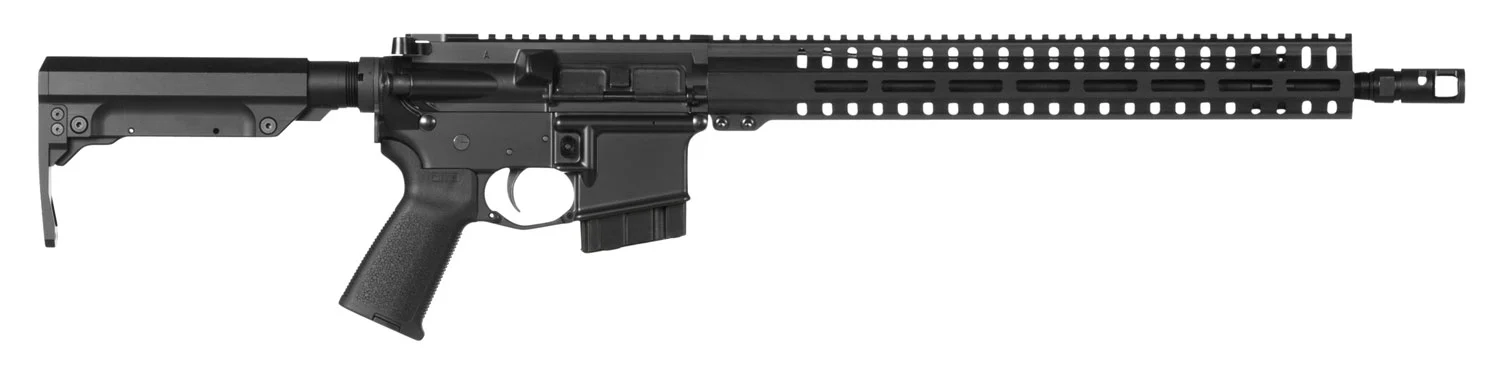 CMMG 60A1089 Resolute 200 MK4 6MM ARC 16.1" 10+1 Semi-Auto Rifle, Black Hard Coat, 6-Position RipStock