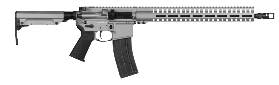 CMMG 60A10D7-TI Resolute 300 MK4 6MM ARC 16.10 10+1 Semi-Auto Titanium Cerakote Receiver, 6 Position RipStock