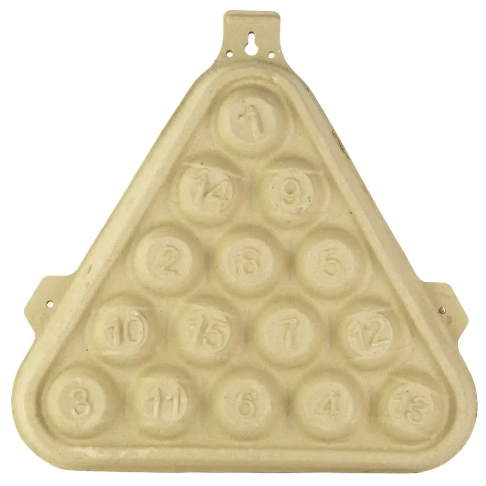 Birchwood Casey 3DTGTPRT Pool Rack15.75" H x 15.75" W x 2.25" D 3D Tan 3 Per Pack