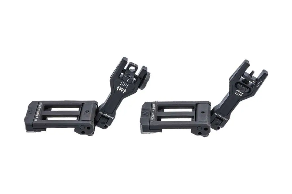 Strike SIDEWINDERIIBK Sindwinder II .177 Pistol Black Flip Up Aluminum/Steel