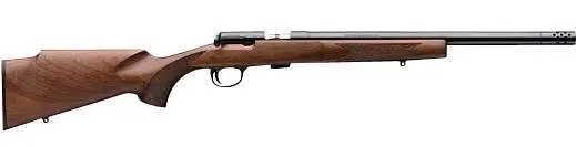 Browning 25251204 T-Bolt .22 WMR 10+1 Bolt Action Rifle, Satin Black Walnut Stock, Polished Blued Finish