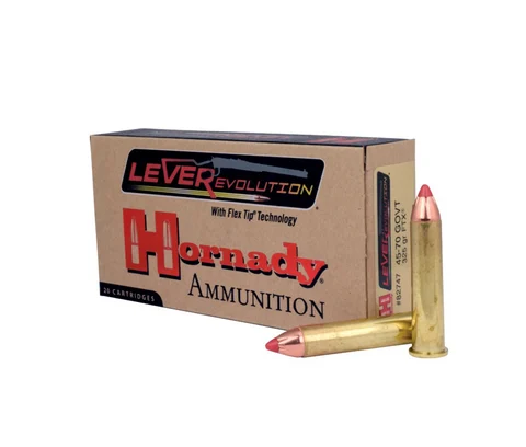 Hornady: 45-70 Government, 325gr FTXLEVERevolution ,20/Box