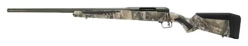 Savage 57752 110 Timberline 300 WSM 2+1 24" Realtree Excape Fixed AccuFit Stock OD Green Cerakote Left Hand